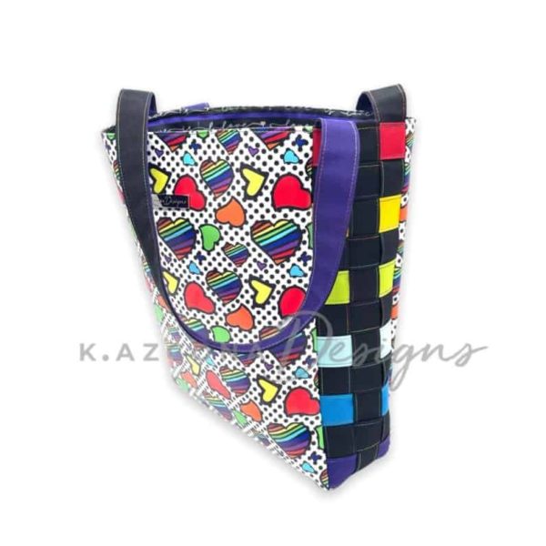 The Weavit Tote Bag sewing pattern