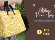 Kitsilano Picnic Bag sewing pattern (with video)