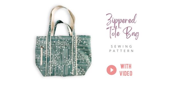 How to make bag handles with plastic tubing - video - Sew Modern Bags