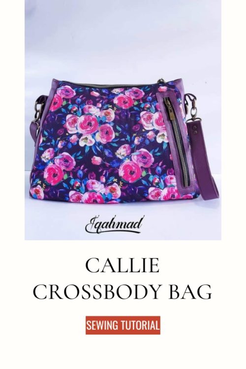 The Callie Crossbody Bag sewing pattern (with videos) Sew Modern Bags