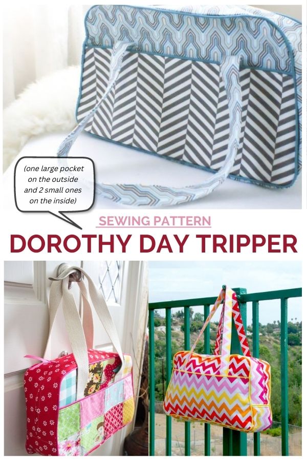 Dorothy Day Tripper Bag sewing pattern