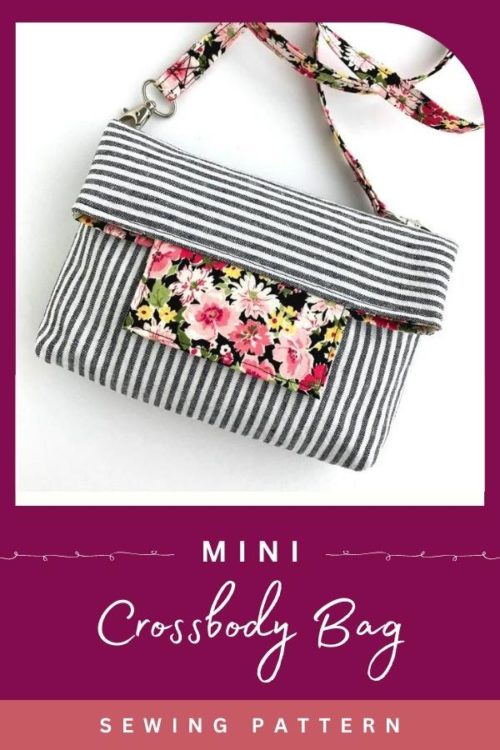 Mini Crossbody Bag sewing pattern Sew Modern Bags