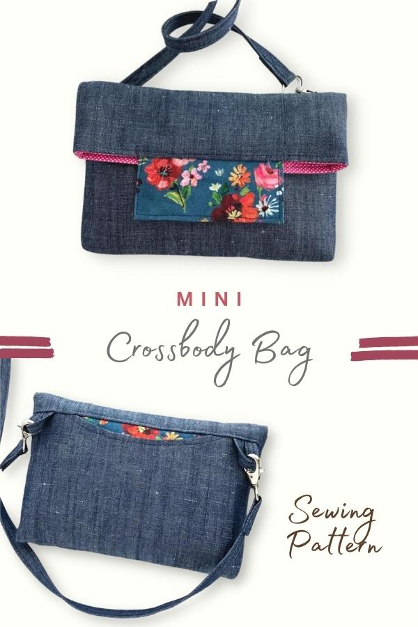 Mini Crossbody Bag sewing pattern