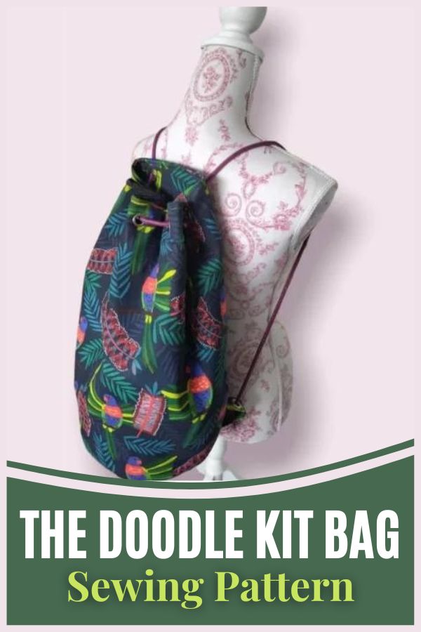 The Doodle Kit Bag sewing pattern (with video)