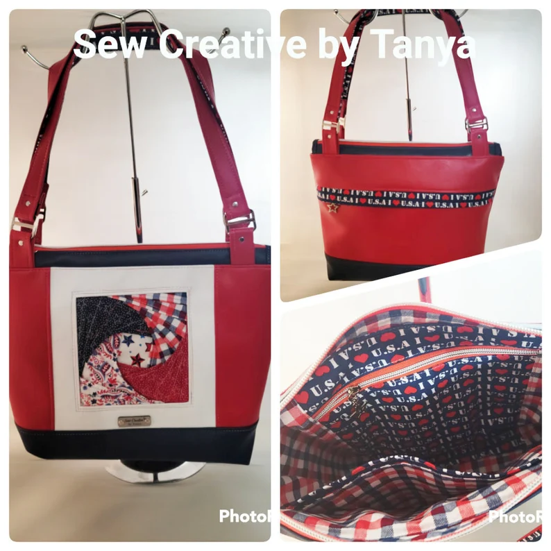 1 Yard Magic Hobo Bag Free Sewing Pattern