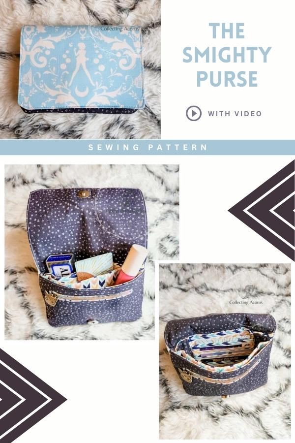 The Smighty Purse sewing pattern (with video)