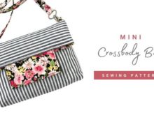 Mini Crossbody Bag sewing pattern