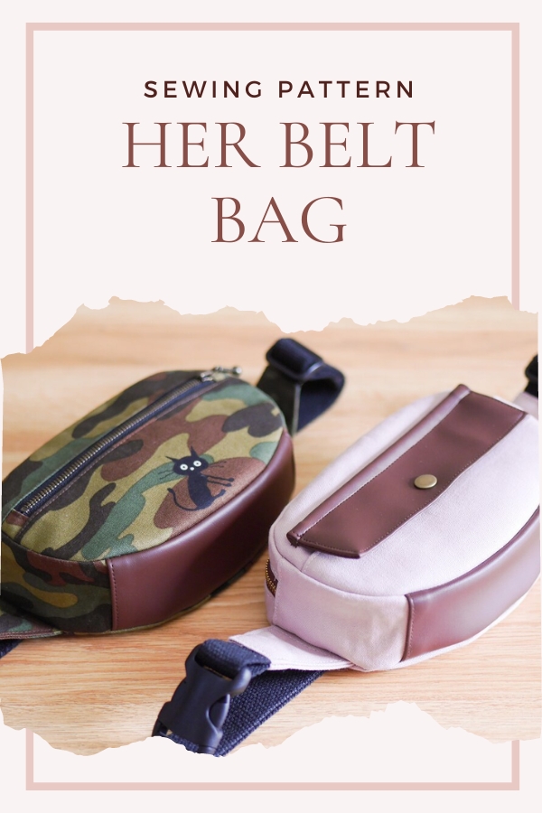 Her Belt Bag sewing pattern Sew Modern Bags