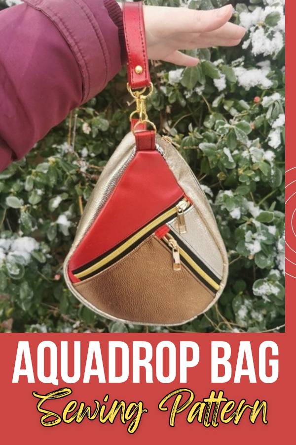 Aquadrop Bag sewing pattern (with video)