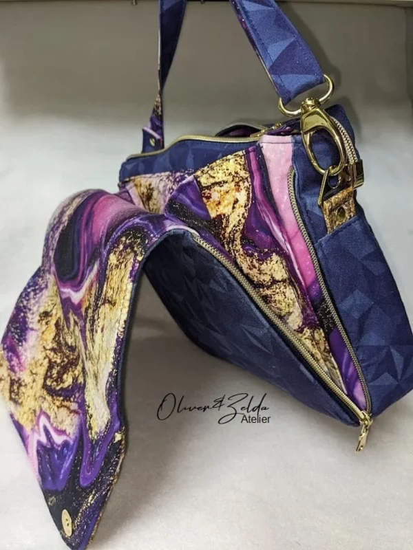 Brie Mini Messenger Bag sewing pattern