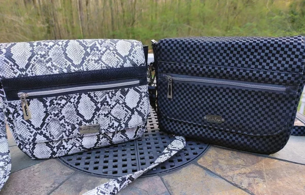 Brie Mini Messenger Bag sewing pattern