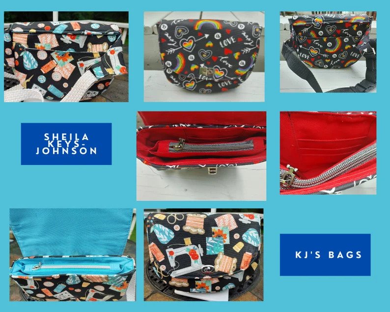 Speedy Wristlet/Hip Bag/Crossbody (4 sizes + video) - Sew Modern Bags