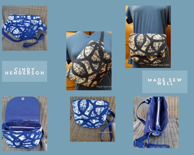 Speedy Wristlet/Hip Bag/Crossbody (4 sizes + video) - Sew Modern Bags