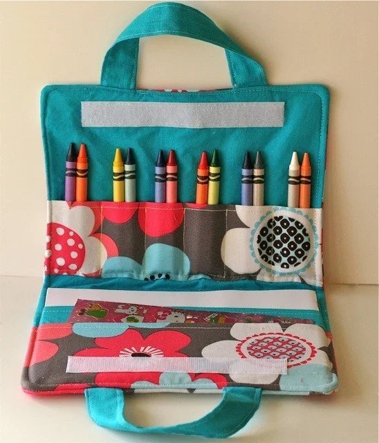 Crayon Art Portfolio sewing pattern
