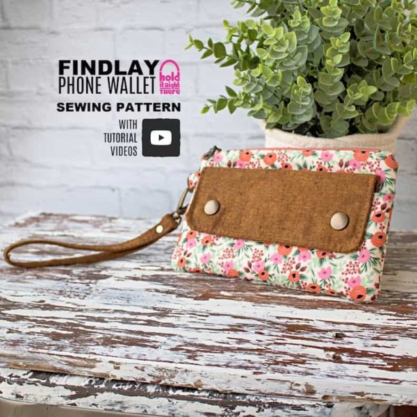 Findlay Phone Wallet (with videos) sewing pattern