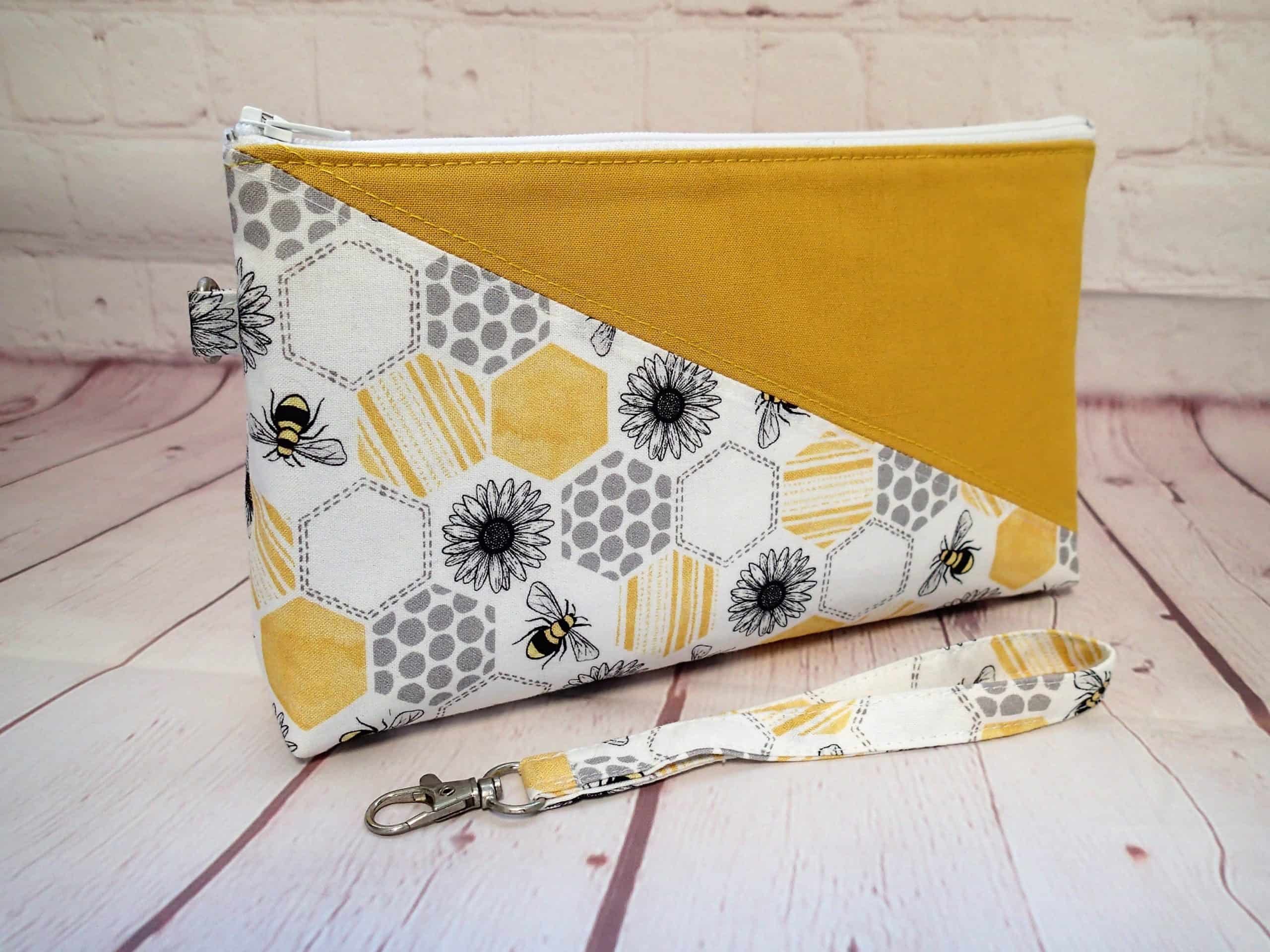 Kent Wristlet Clutch Bag (+video) - Sew Modern Bags