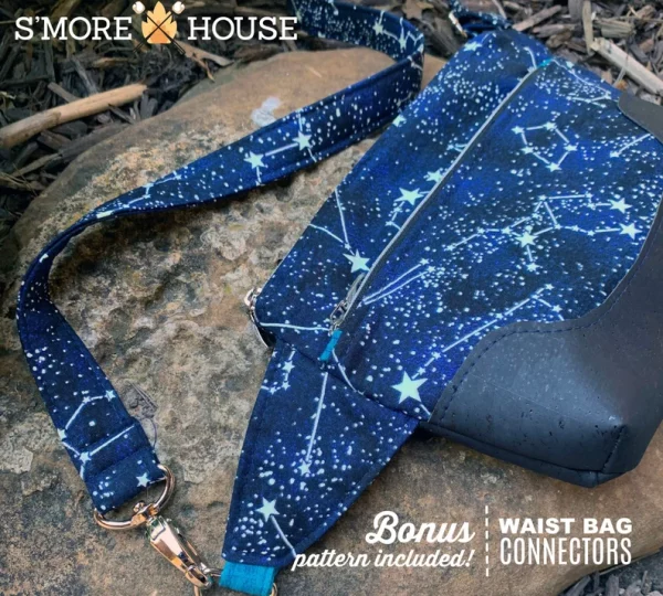 Ludlow Double Zip Wristlet sewing pattern