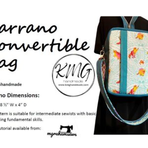 Parrano Convertible Bag sewing pattern