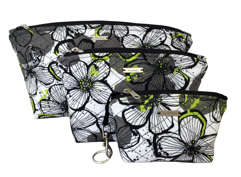 Inbagi 3 Pcs Sewing Gifts for Seamstress Women Cosmetic Bag