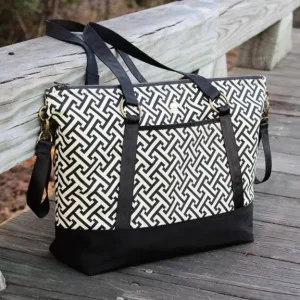 Travel Tote Bag sewing pattern