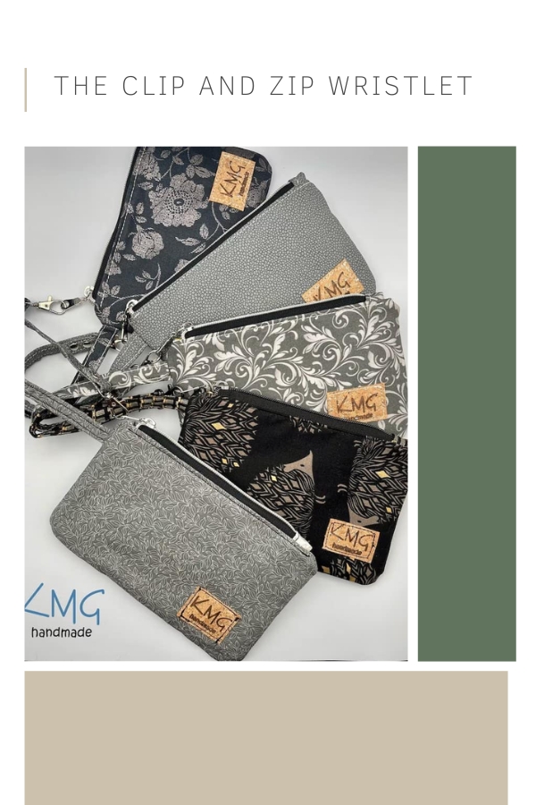 The Clip and Zip Wristlet (with video)