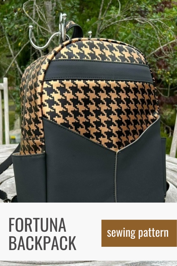 Fortuna Backpack sewing pattern (with video)
