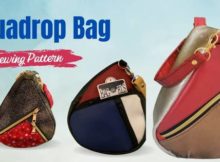 Aquadrop Bag sewing pattern (with video)
