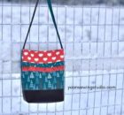Festive Shoulder Bag FREE sewing pattern (with video)