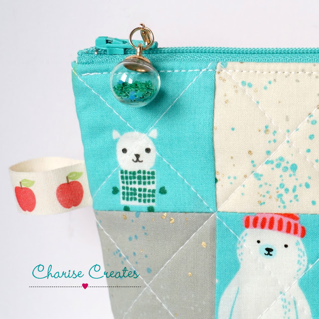 Fifteen Patch Zipper Pouch FREE sewing tutorial