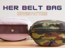 Her Belt Bag sewing pattern
