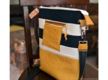 Leather Bag FREE sewing tutorial