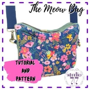 Meow Bag sewing pattern