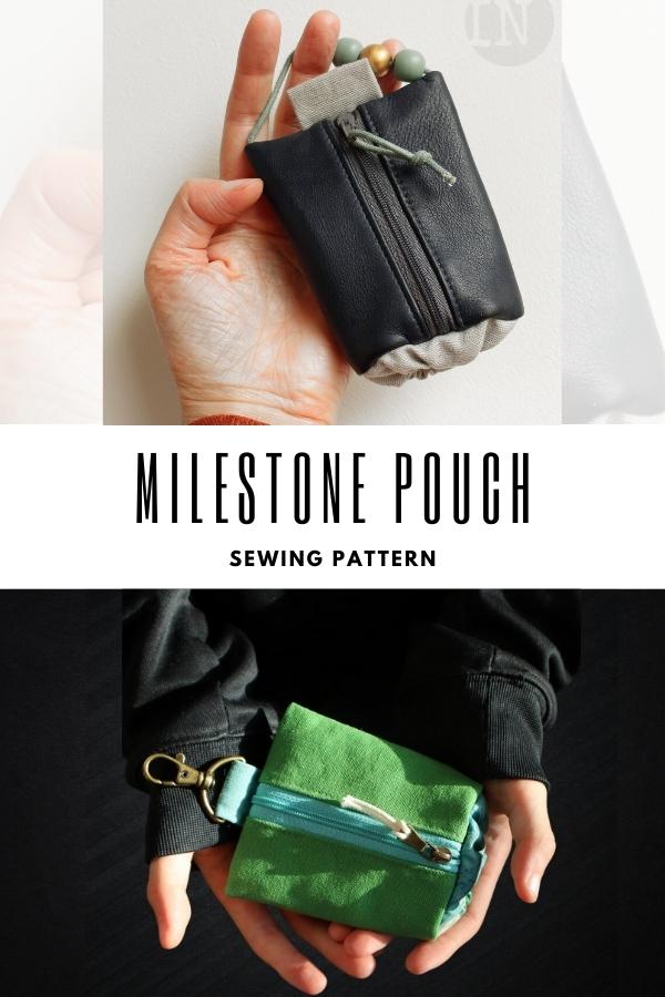 Drawstring Jewelry Pouch FREE sewing pattern - Sew Modern Bags