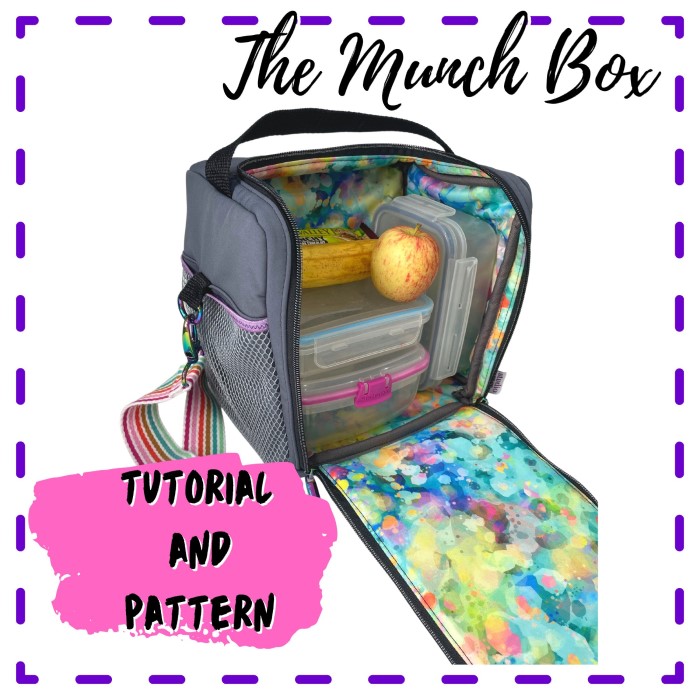 The Munch Box sewing pattern