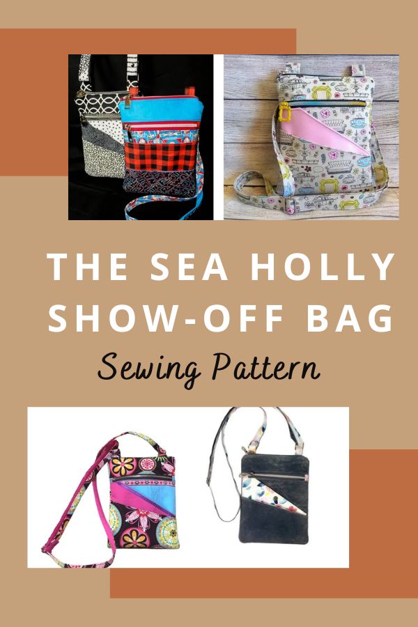The Sea Holly Show-Off Bag sewing pattern