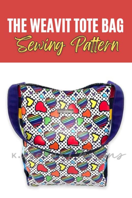 The Weavit Tote Bag sewing pattern (with video) - Sew Modern Bags