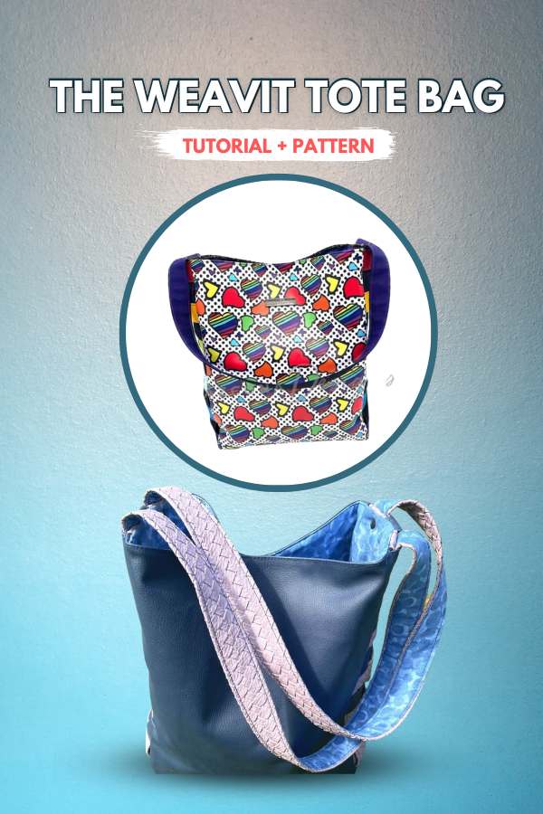 The Weavit Tote Bag sewing pattern (with video)
