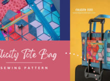 Felicity Tote Bag sewing pattern