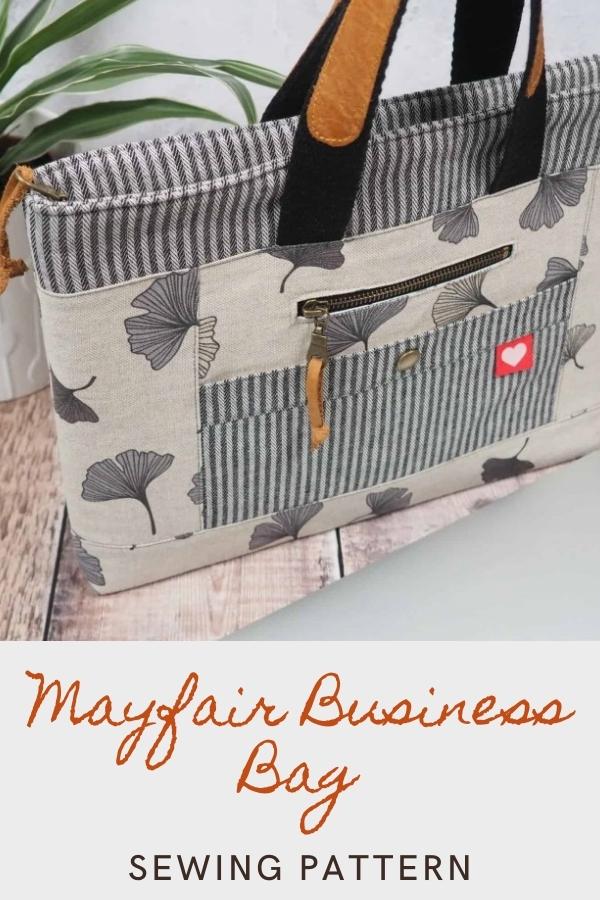 Mayfair Business Bag sewing pattern