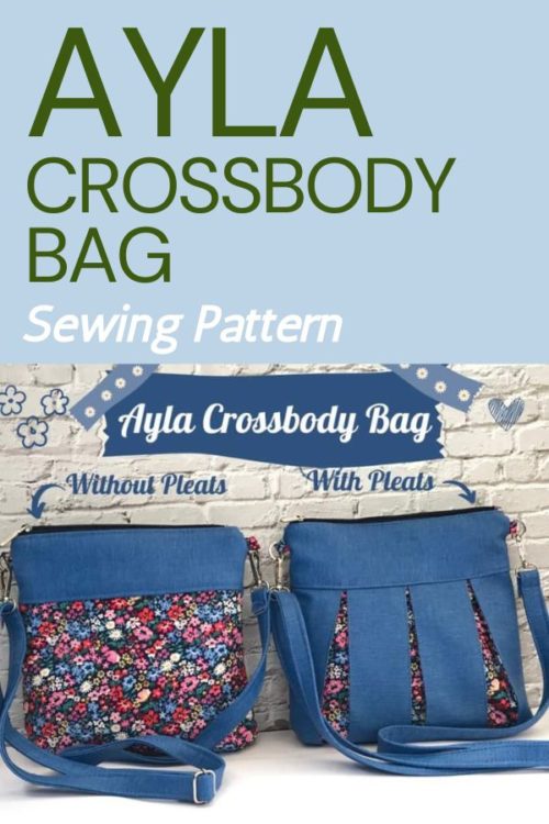 Ayla Crossbody Bag sewing pattern - Sew Modern Bags