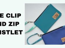 The Clip and Zip Wristlet (with video)