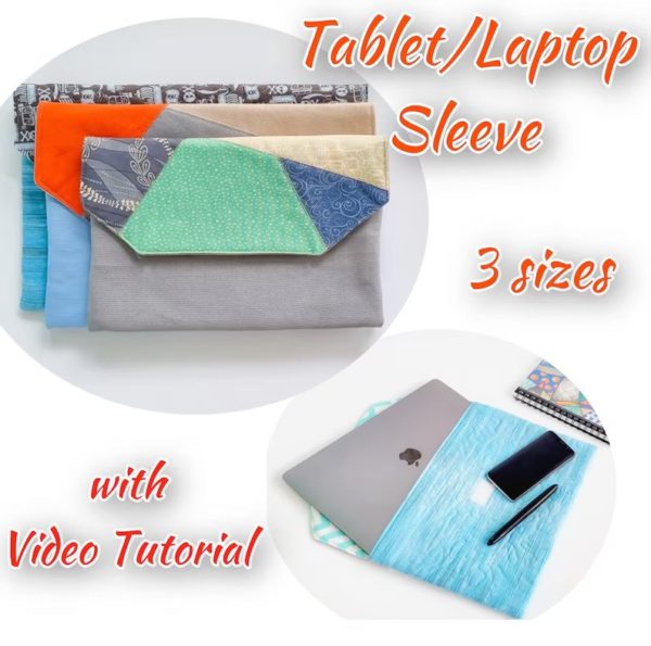 Laptop and Tablet Carrying Bag sewing pattern