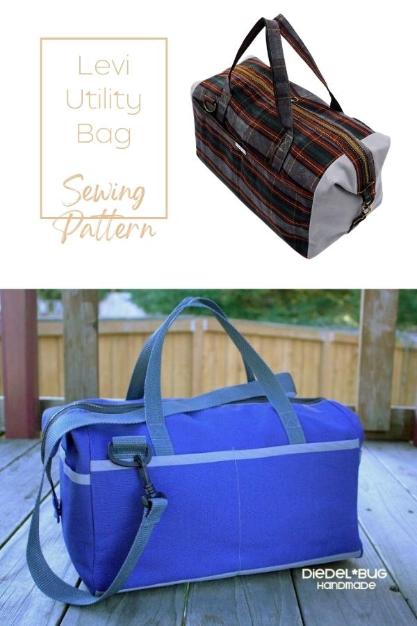 Levi Utility Bag sewing pattern