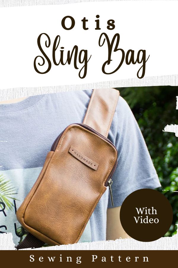 Otis Sling Bag sewing pattern (with video)