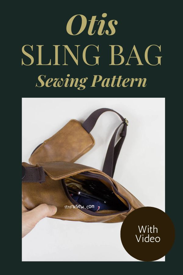 Otis Sling Bag sewing pattern (with video)