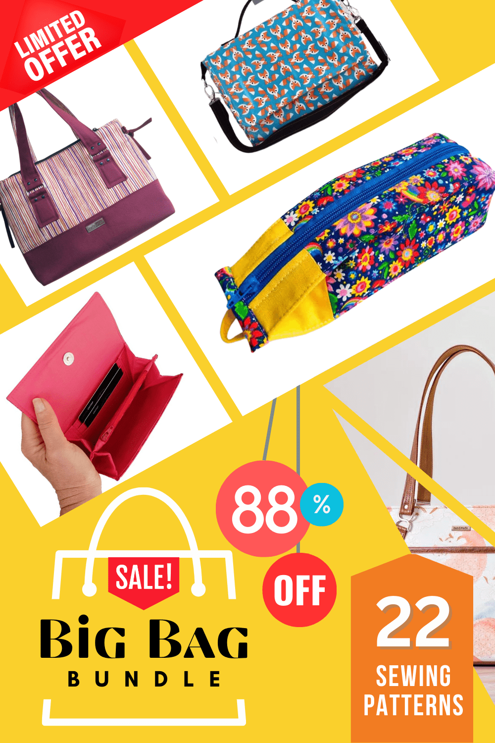 BIG Bag Bundle Sale - limited time offer - Sew Modern Bags