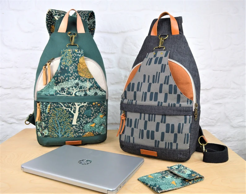 Cute Backpack (2 sizes + video) - Sew Modern Bags