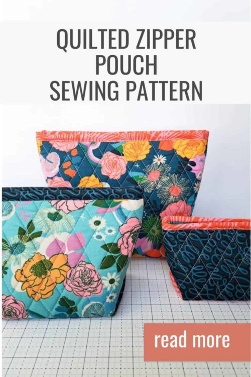 Bristol Zipper Pouch sewing pattern (3 sizes) - Sew Modern Bags