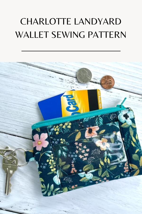 Charlotte Landyard Wallet sewing pattern