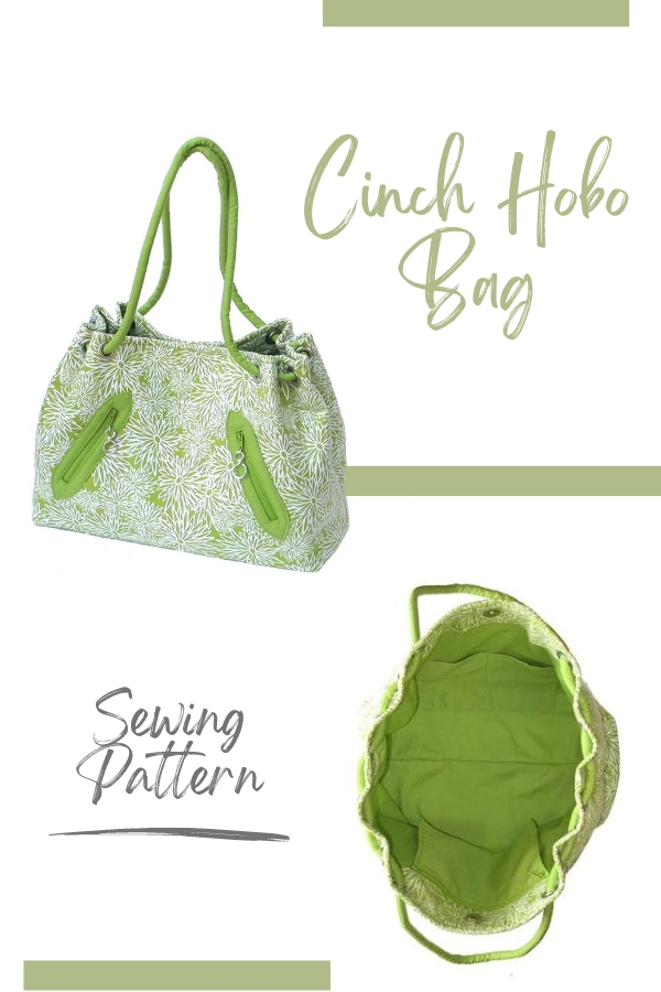 Cinch Hobo Bag sewing pattern - Sew Modern Bags